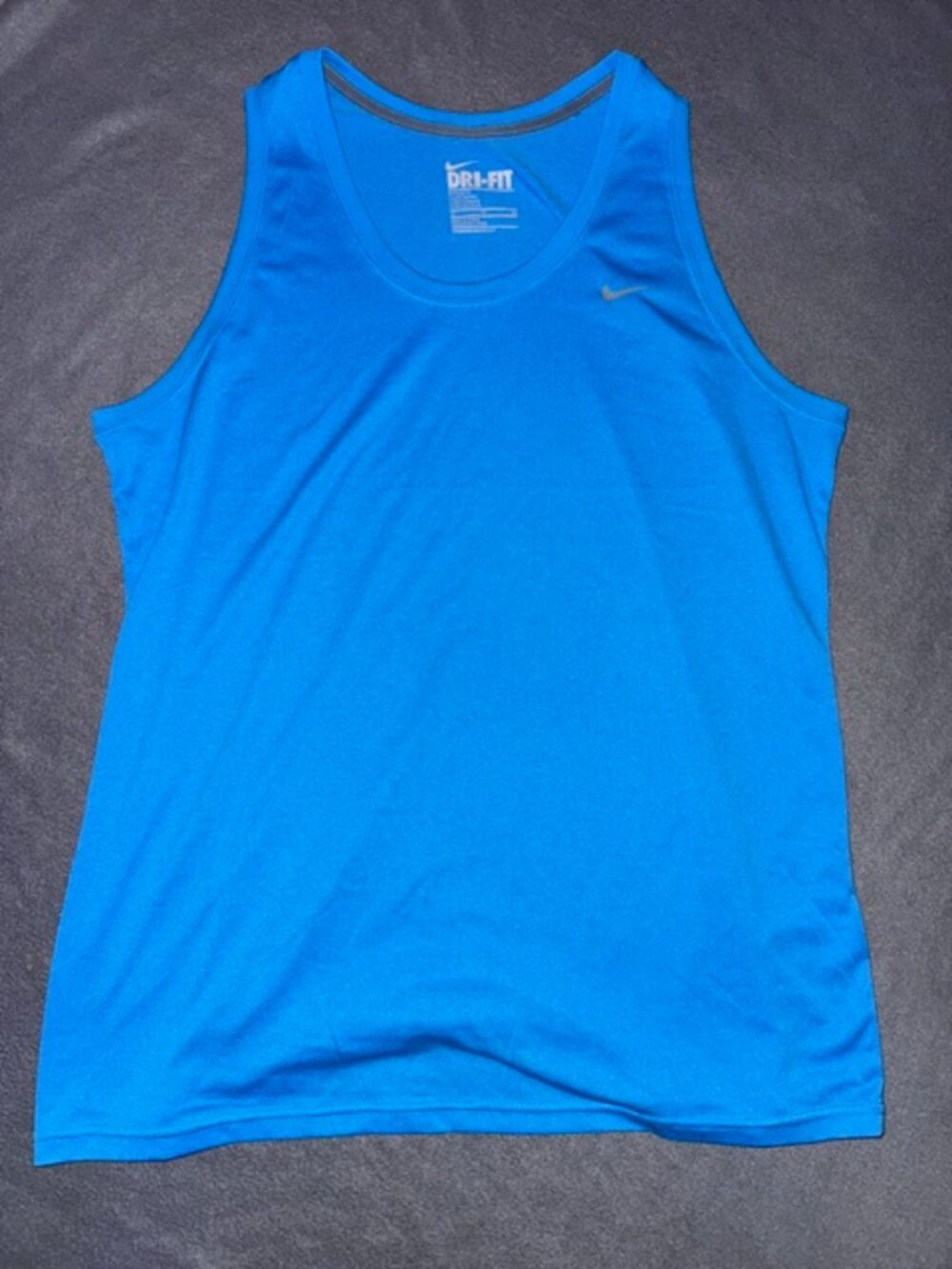 Nike Dri-FIT Bright Blue Tank Top